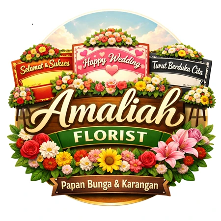 Papan Bunga Paal Merah